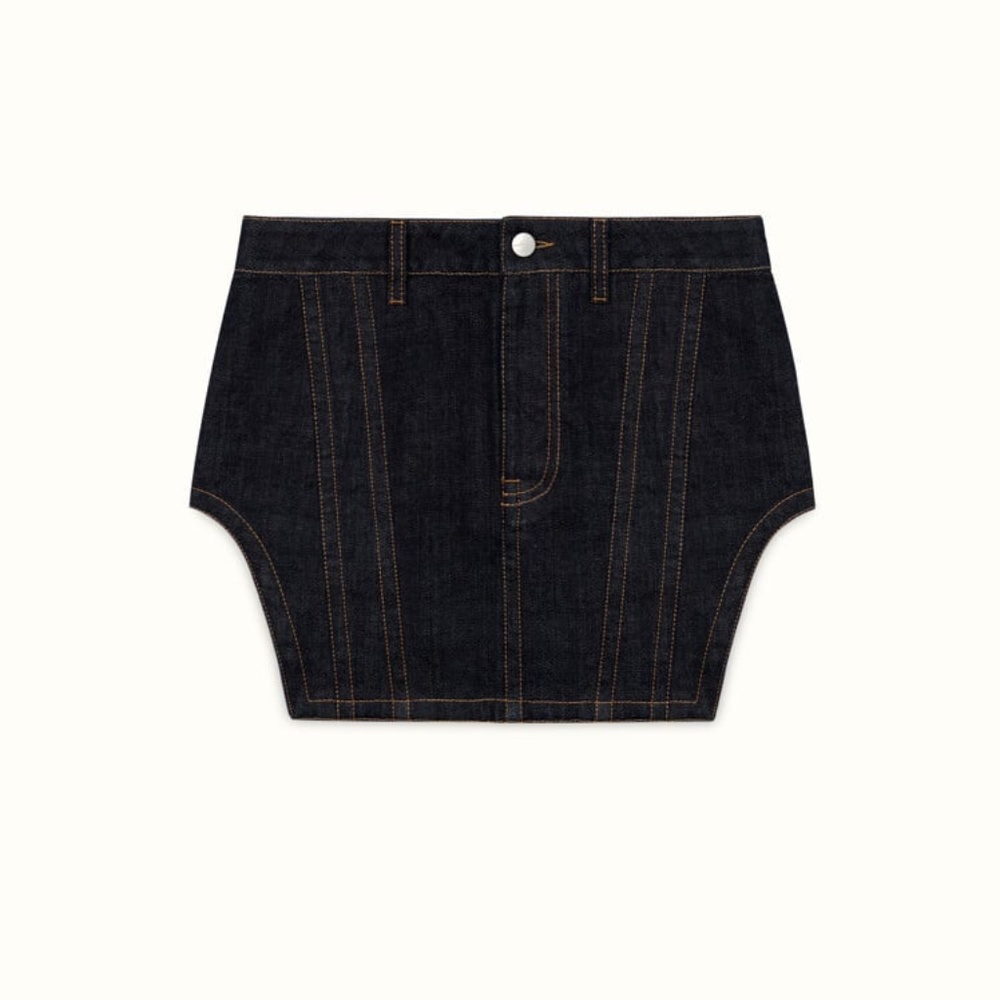 ISO Fenty denim Corset Skirt